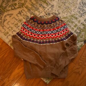 J. Crew Fair Isle Sweater